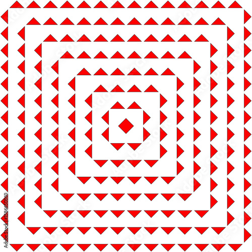 Seamless surface pattern design with ethnic embroidery ornament. Repeated zipper lines wallpaper. Zigzag stripes. Jagged linear motif. Digital paper for page fills, web designing, textile print.