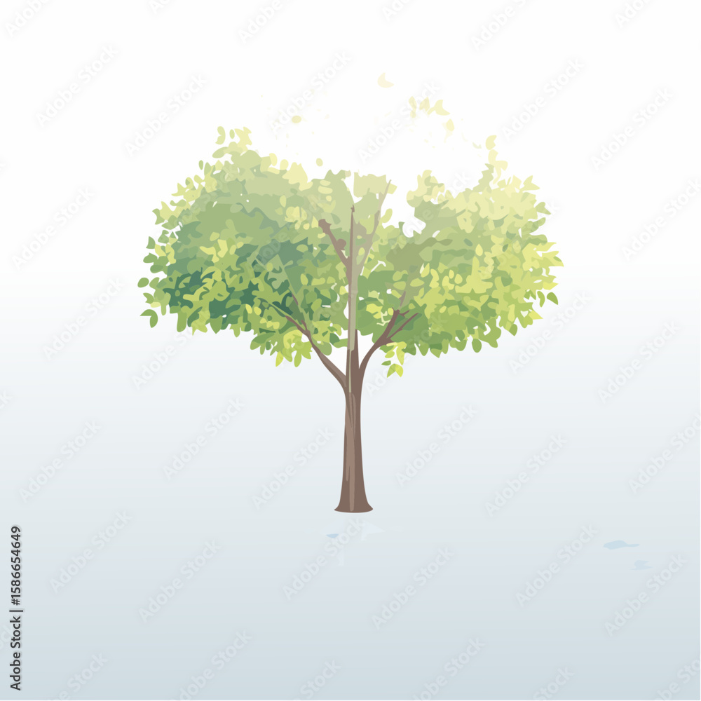 Fototapeta premium Transparent leafy shadow overlay mimicking sunlight through branches, perfect for backgrounds, nature themes, and layered effects.