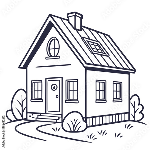 illustration of a house