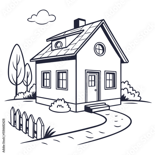 house in the woods