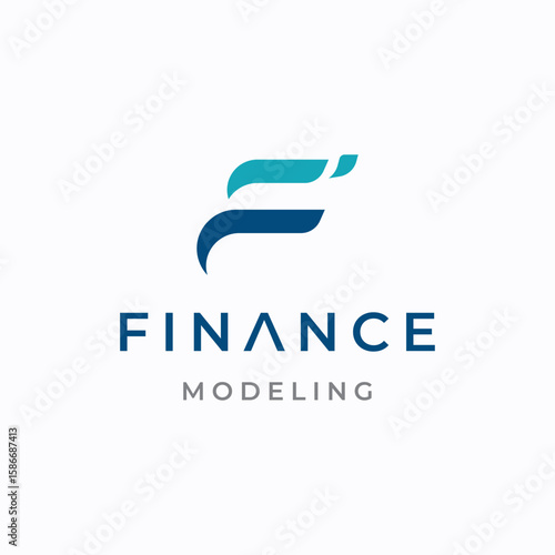 creative financial investment abstract logo template design.Logo for business corporate identity.