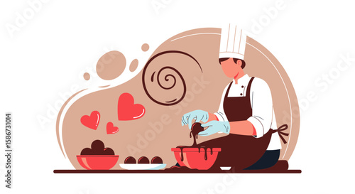 Chef Creates Heartfelt Chocolate Confections For Romantic Occasions At The Patisserie