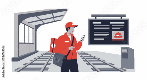 Efficient Food Delivery Service At Subway Station Using Mobile App Technology