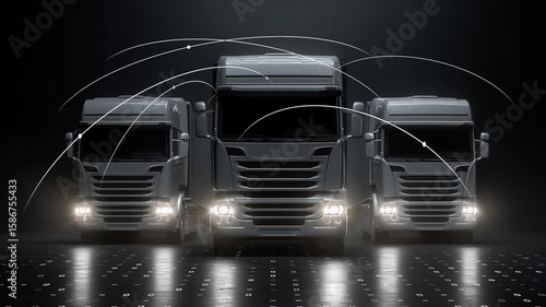 intelligent transport network, cyber logistics visual