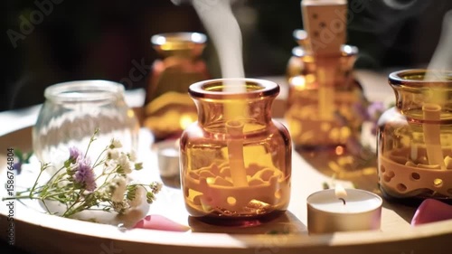 Wallpaper Mural Aroma diffusers create a calming and therapeutic atmosphere, perfect for spa treatments and wellness routines. Torontodigital.ca