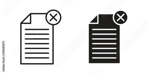 Paperless icon symbol concept. Icons for web and mobile.
