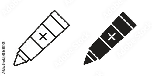 Ointment icon symbol concept. Icons for web and mobile.