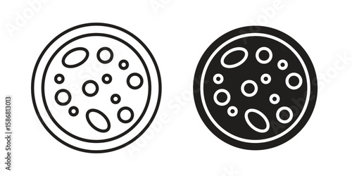 Leukemia icon symbol concept. Icons for web and mobile.