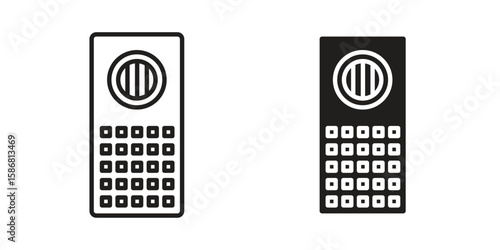 Intercom icon symbol concept. Icons for web and mobile.