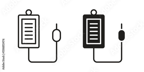 Intravenous icon symbol concept. Icons for web and mobile.