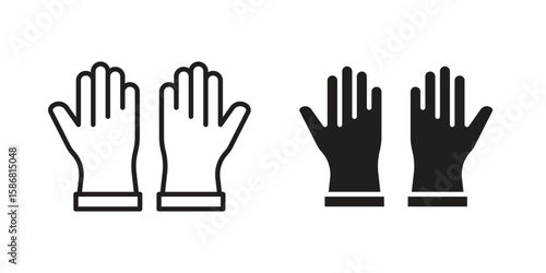 Gloves icon symbol concept. Icons for web and mobile.