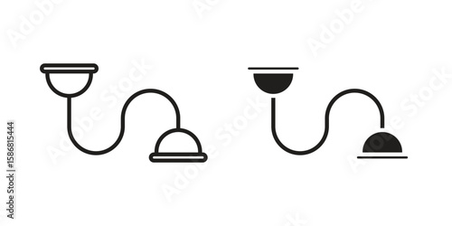 Exercise bands icon symbol concept. Icons for web and mobile.