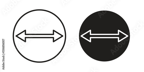 Double arrow icon symbol concept. Icons for web and mobile.