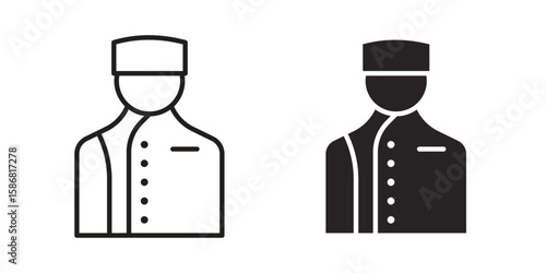 Concierge icon symbol concept. Icons for web and mobile.