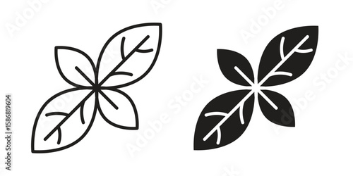 Basil icon symbol concept. Icons for web and mobile.