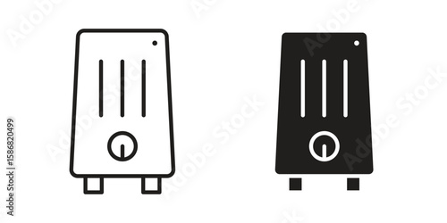 Air purifier icon symbol concept. Icons for web and mobile.