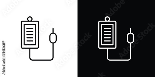 Intravenous icon for Apps. Icon Design Template.