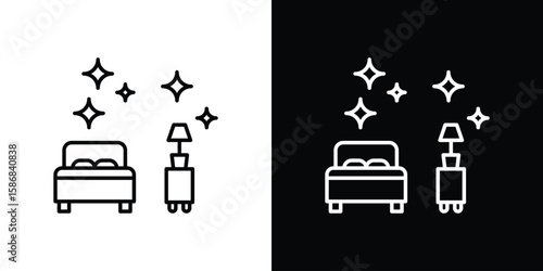 Clean Room icon for Apps. Icon Design Template.