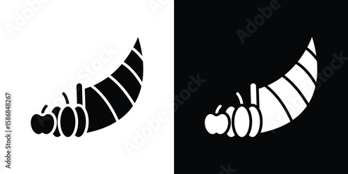 Cornucopia icon symbol sign, vector, eps 10