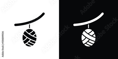 Cocoon icon symbol sign, vector, eps 10