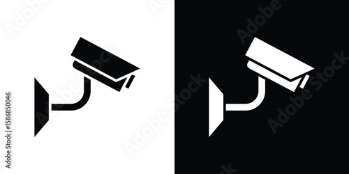 CCTV icon symbol sign, vector, eps 10