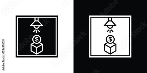 Business incubator icon symbol sign, vector, eps 10