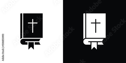 Bible icon symbol sign, vector, eps 10