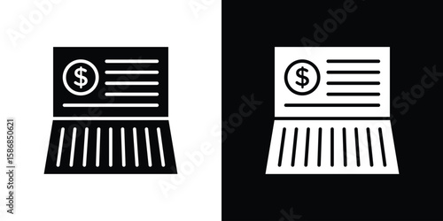 Bankbook icon symbol sign, vector, eps 10
