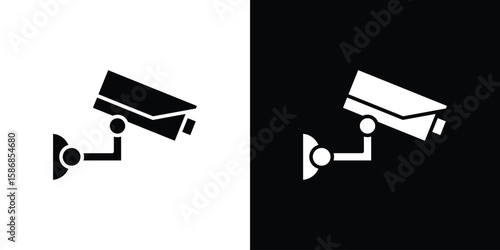 Security camera icon symbol sign, vector, eps 10