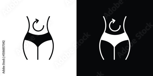 Metabolism icon symbol sign, vector, eps 10