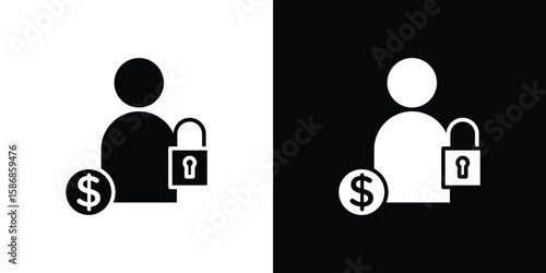 Guarantor icon symbol sign, vector, eps 10