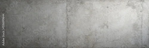 Panel kuchenny z motywem Weathered concrete wall texture in grey tones offers grunge, brut industrial style. Raw, aged cement surface provides modern, urban interior design backdrop wallpaper. Seamless, textured look suits