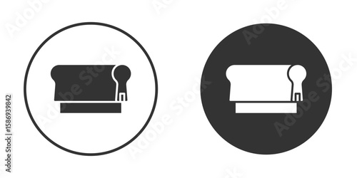 Print screen icon in modern minimalistic flat versions