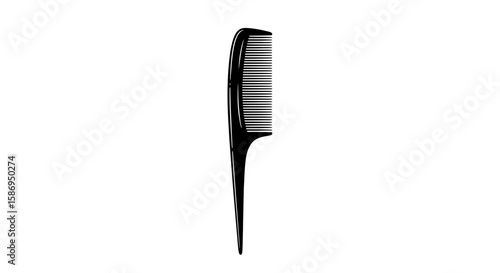 Vector explore the best black tail comb for professional styling and hair care routine perfect for salon use