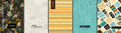 Explore a stunning Ethnic Patterns Collection tailored for your Creative Projects and ideas