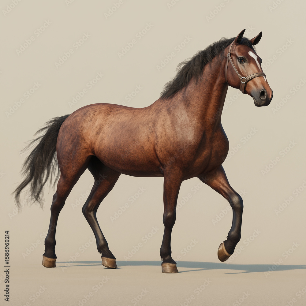 Obraz premium A horse.