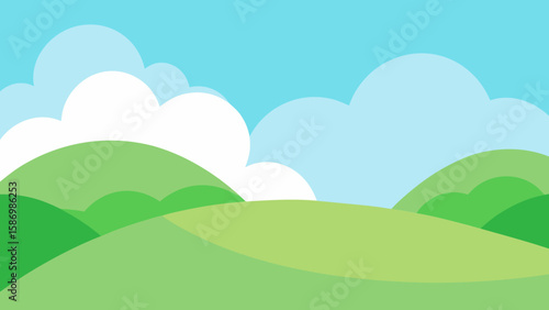 An Uncluttered Landscape of Smooth Green Mounds for a Clean View