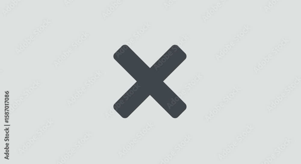 Obraz premium Simple Dark Gray