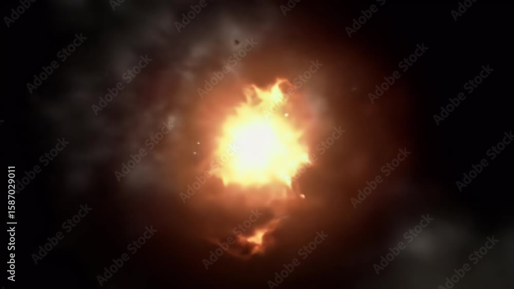 Fire burst abstract background Fire burst abstract background