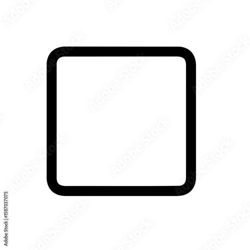 シンプル四角角丸/web対応svgデータ