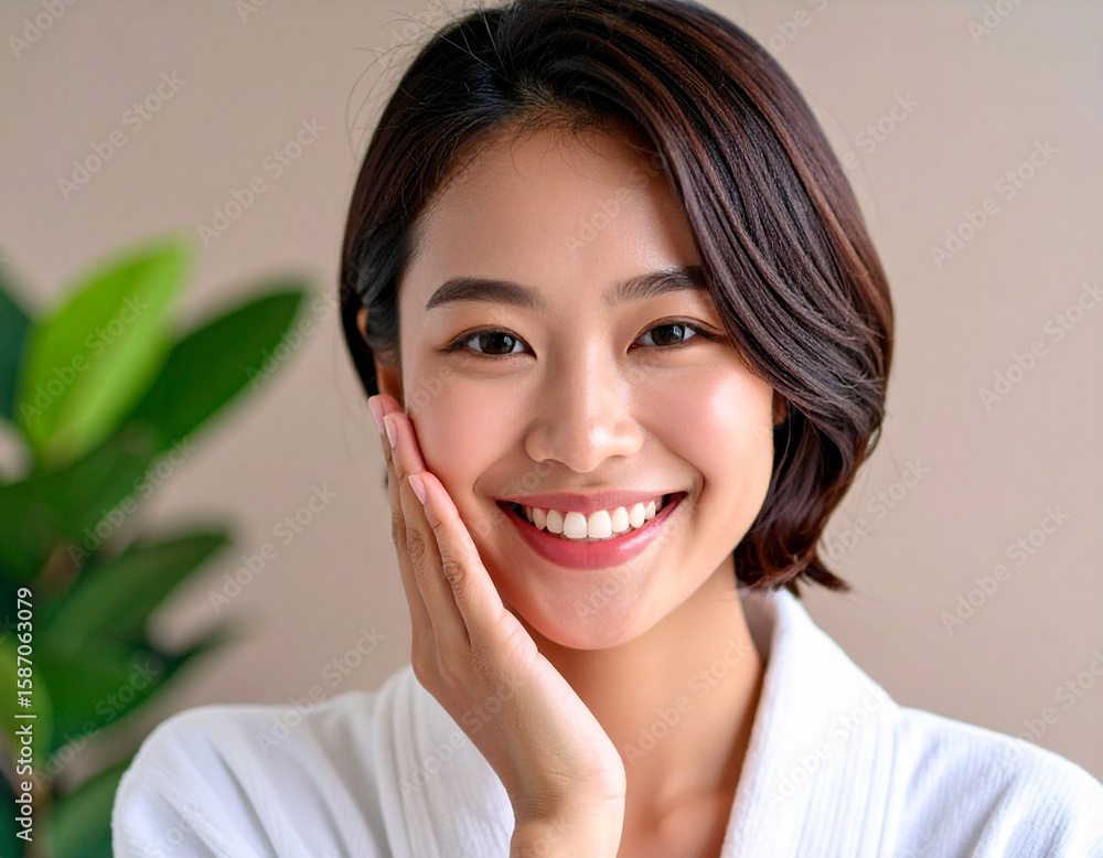 風呂上がりの若い女性/
Young woman after bath 風呂上がりの若い女性/
Young woman after bath