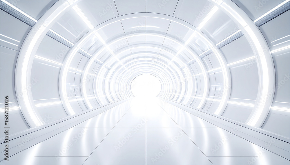 Fototapeta premium AI System Inside Transparent Dome