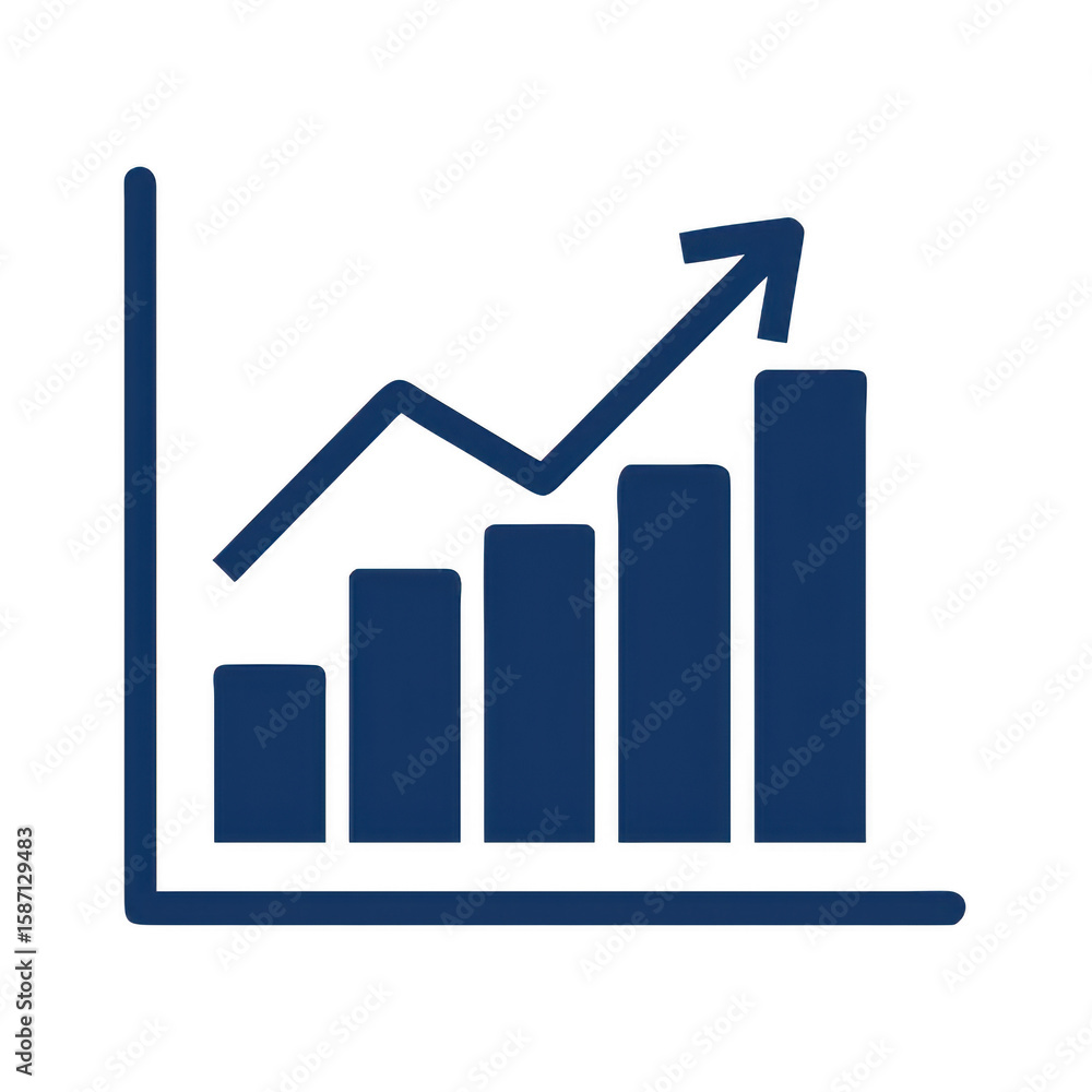 Growing Graph on transparent background Growing Graph on transparent background