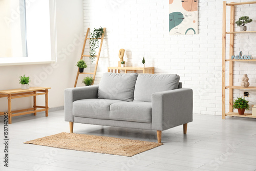 Stylish interior of modern ...