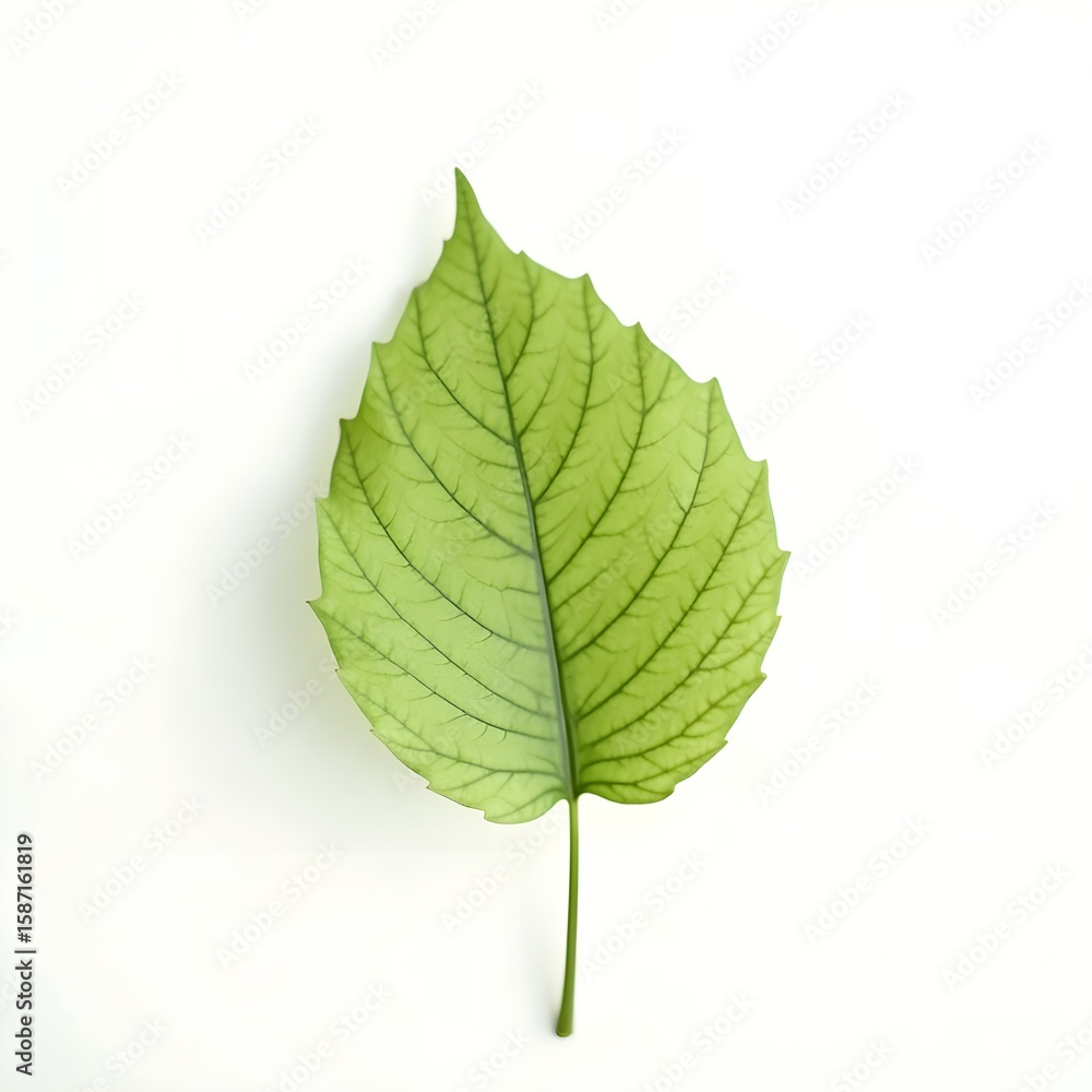 Obraz premium green leaf isolated