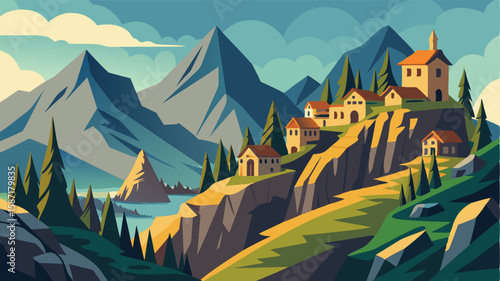 The rugged terrain of this village makes for an adventurous journey for those seeking an escape to the mountains.