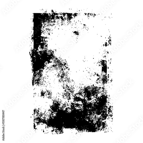 Wallpaper Mural Isolated Toile Filled Rectangle black white on plain background Torontodigital.ca