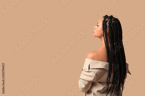 Stylish young African-Ameri...
