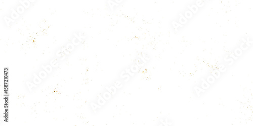 Gold glitter texture isolated on white. Golden color of winners. Aureate abstract particles on ofay substrate. Explosion of confetti shine. Celebratory background. Vector illustration