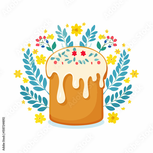 Russian Kulich: Sweet Easter Bread